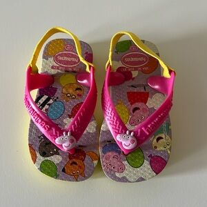 Toddler Girl Havaianas Peppa Pig 5c